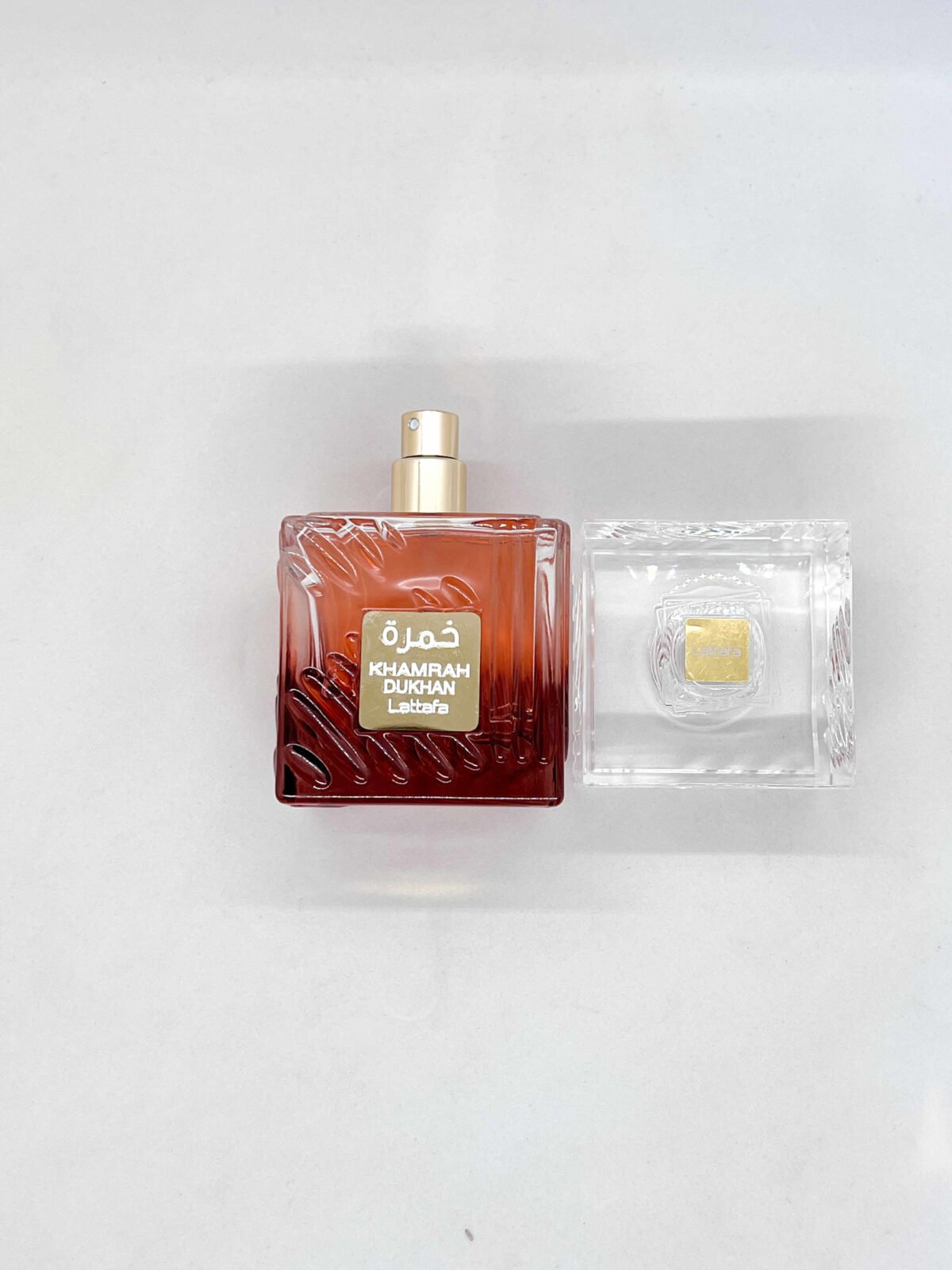 ⁦Khamrah Dukhan Lattafa Perfumes للرجال⁩ - الصورة ⁦2⁩